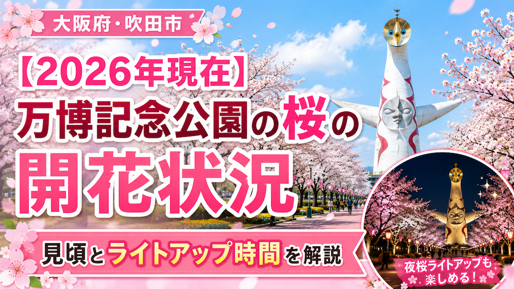 万博記念公園の桜