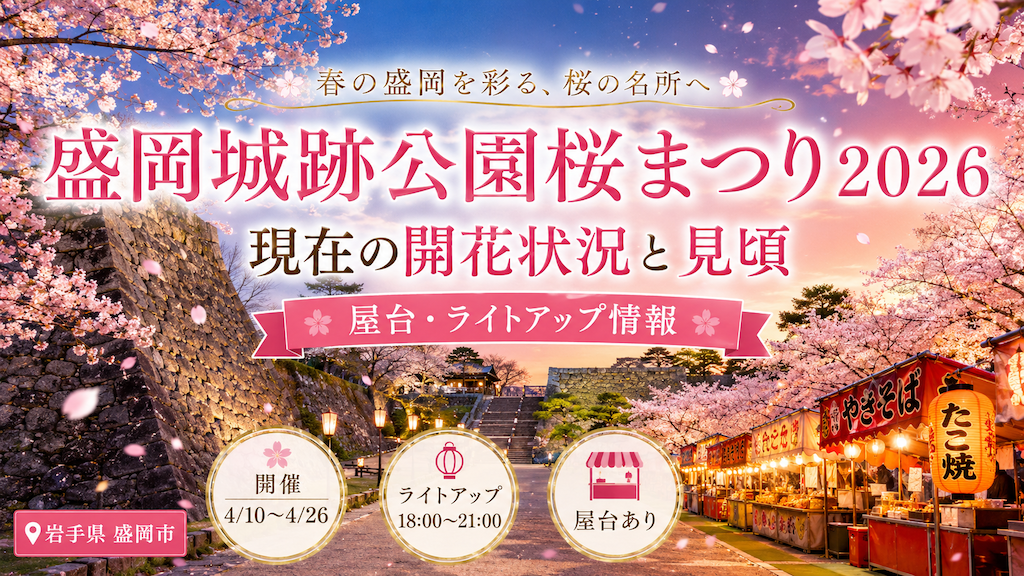 盛岡城跡公園桜まつり