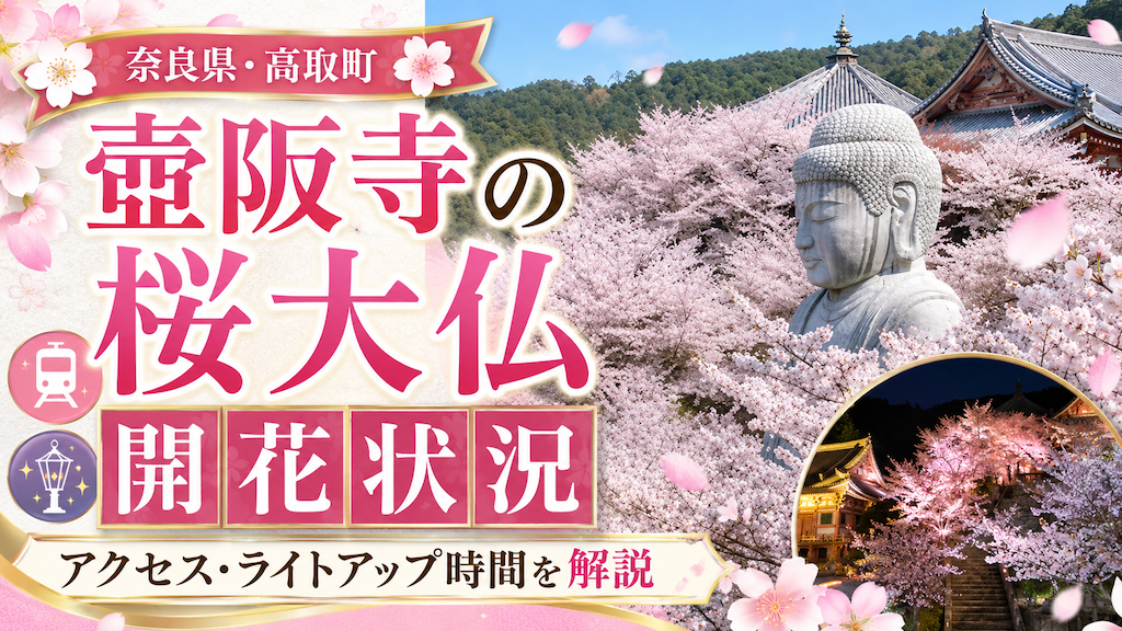 壷阪寺の桜