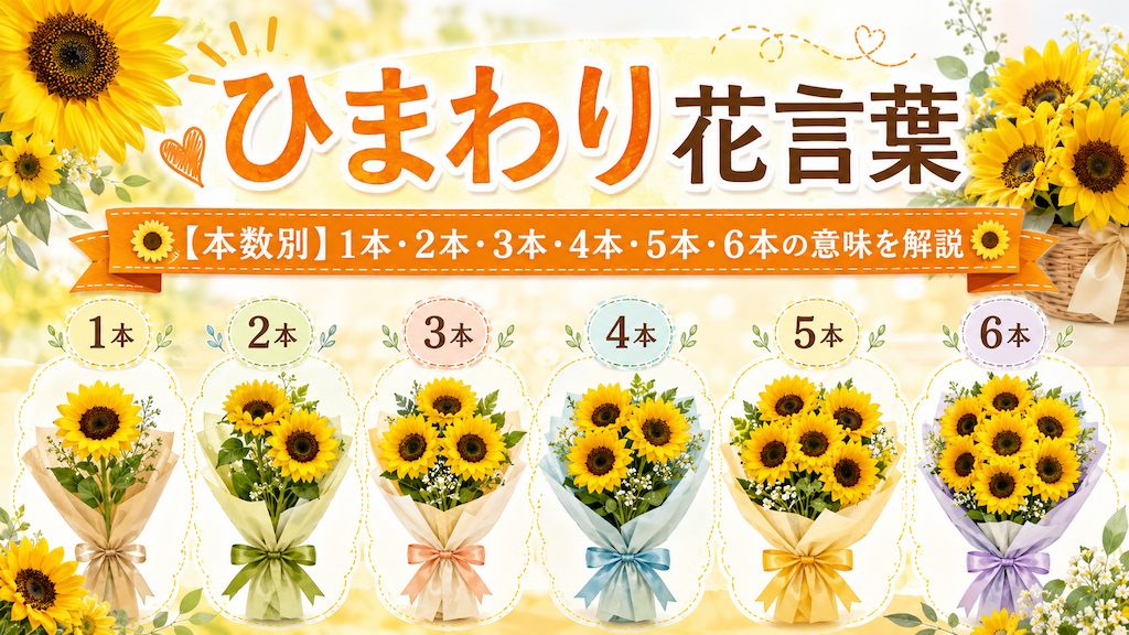 ひまわり花言葉