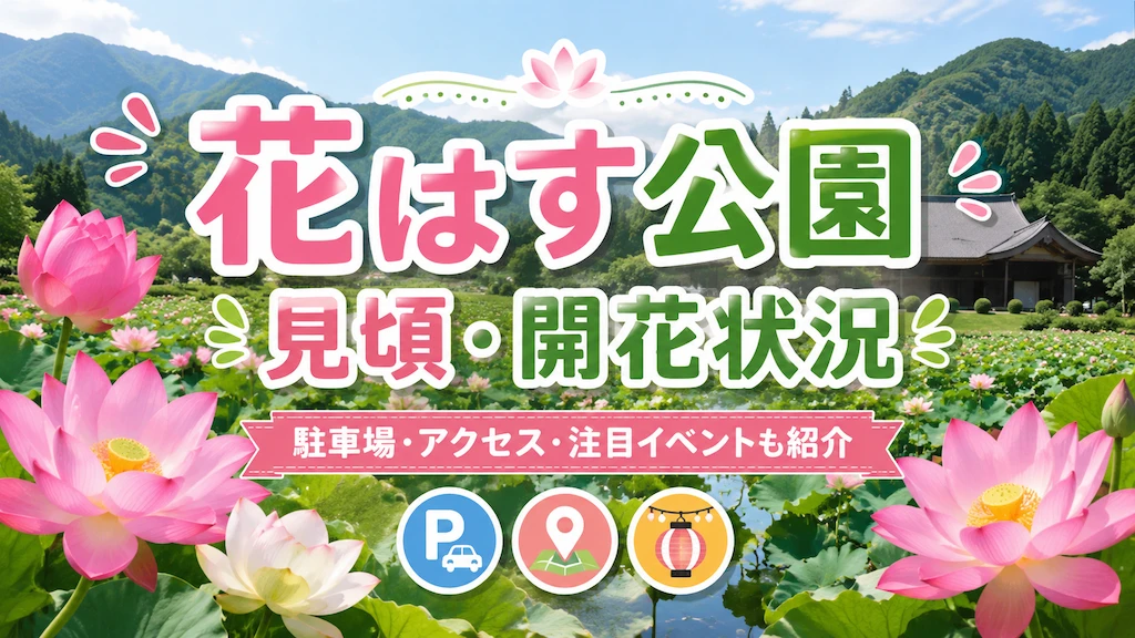 花はす公園の見頃・開花状況