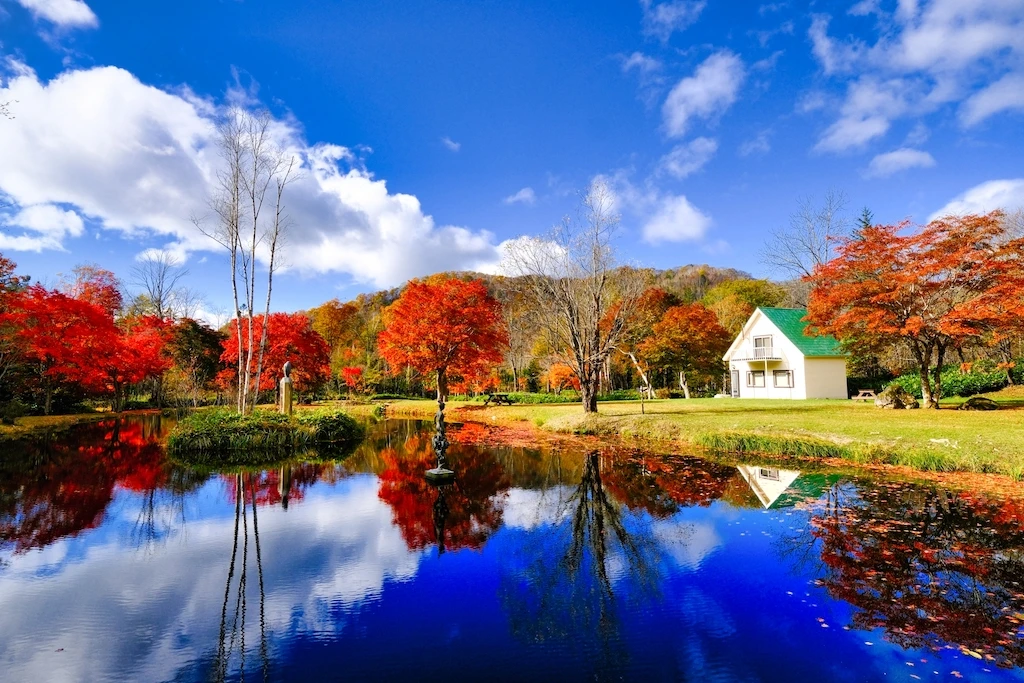 福原山荘の紅葉