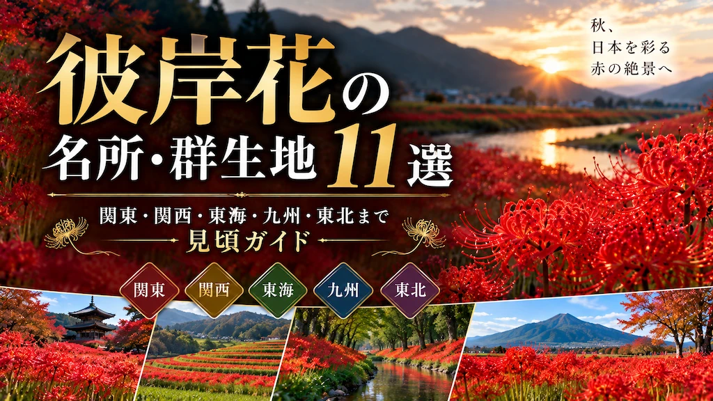 彼岸花の名所・群生地